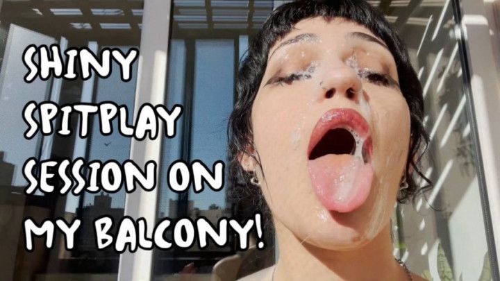SPITPLAY SESSION ON MY BALCONY