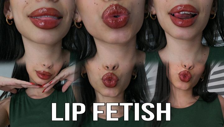 Lip fetish