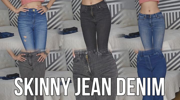 Skinny jean denim