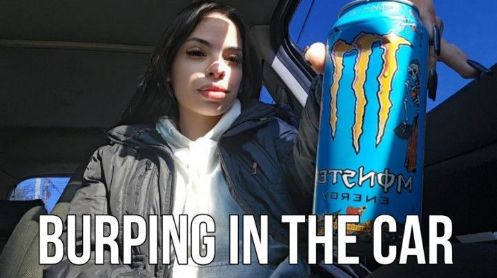 burping in the car