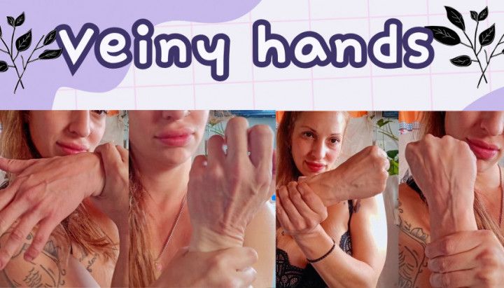 Veins on my hands just for you  Vein Fetish POV