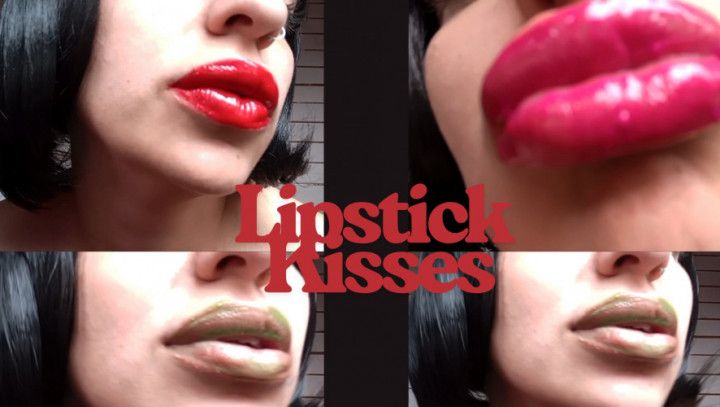 Lipstick Fetish kissing