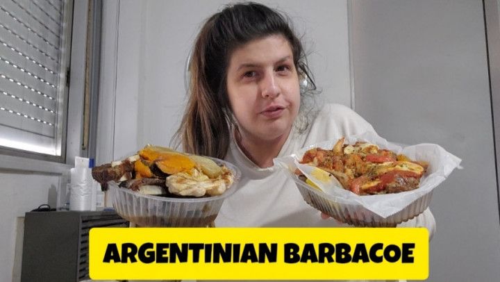 Messy BBQ mukbang I lose control and eat everything with my