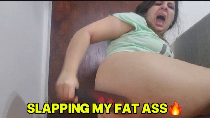 Paddle discipline training my fat ass