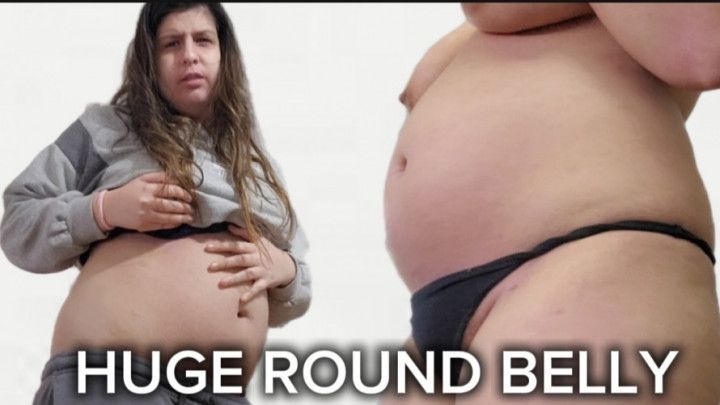 Bloated Belly Play Inflation Fetish, Belly Expansion