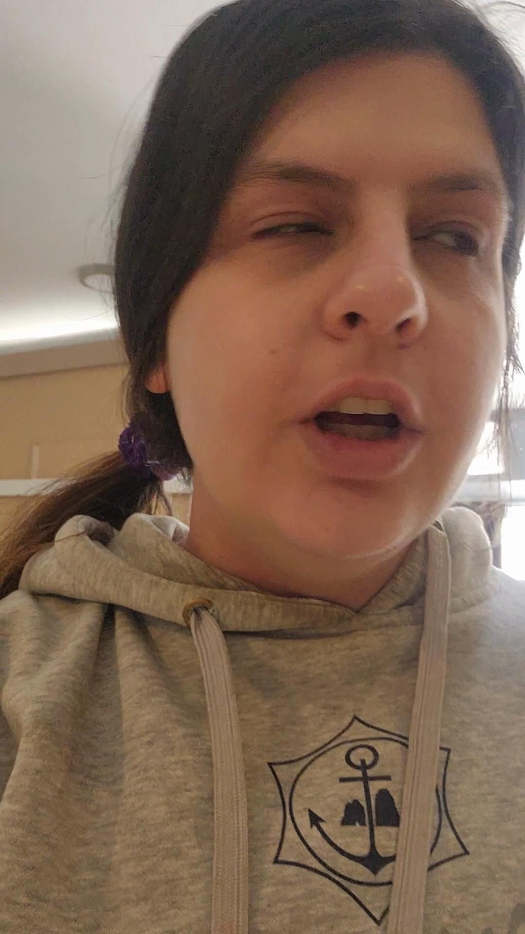 Playing with my hair braid