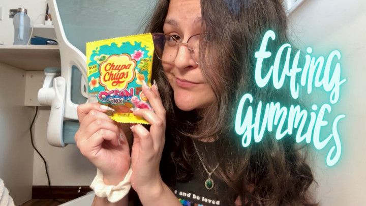 2-Eating korean gummies