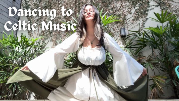 1-Celtic Fantasy Girl: Watch Me Dance in My Medieval Dress