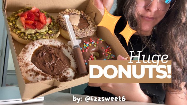 Trying Huge Donuts