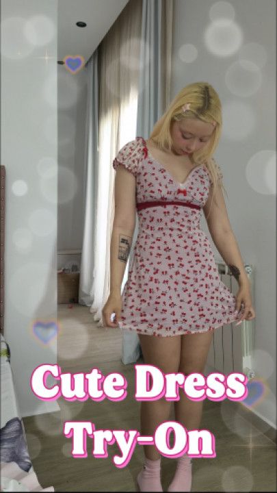 Cute Dress Try-On, My Sweet Closet Tour
