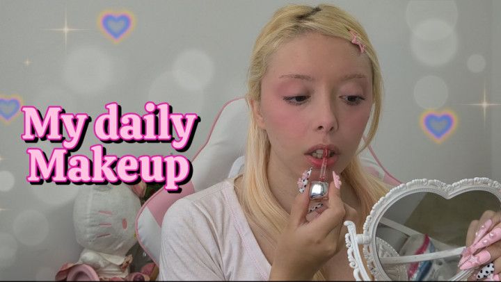 My soft daily makeup
