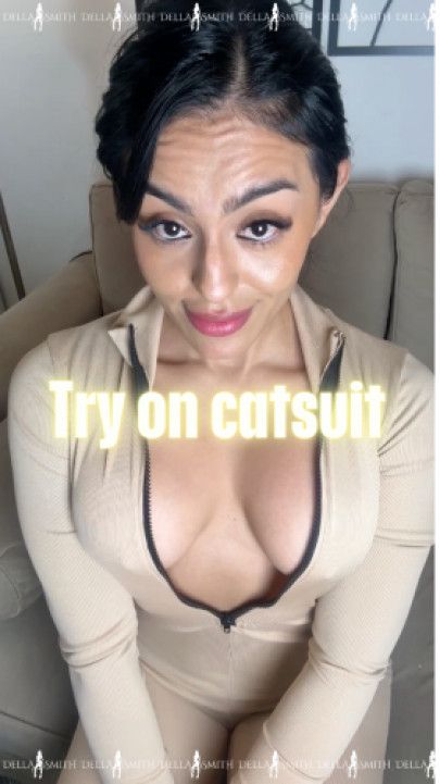 Try on Catsuit