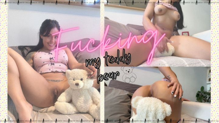 Fucking my TEDDY BEAR