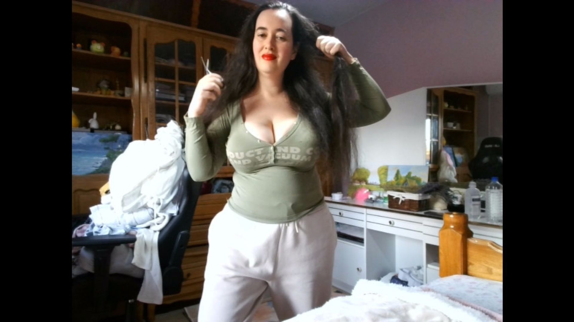 Cutting off my hips length hair to very short