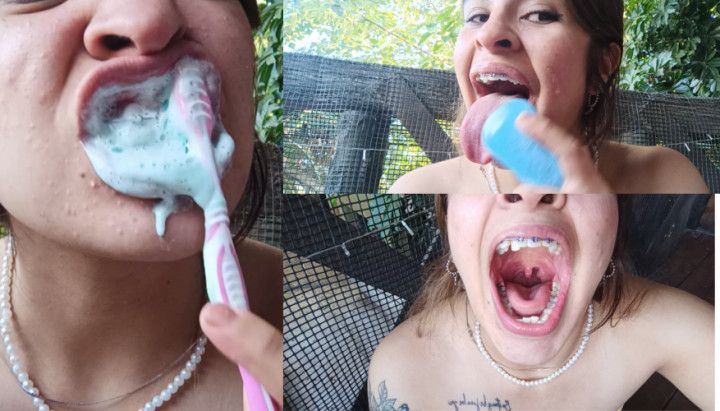 SOAPING MY ENTIRE MOUTH