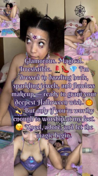 Kneel for Glamour Fairy, Your Halloween Wishes Are Granted