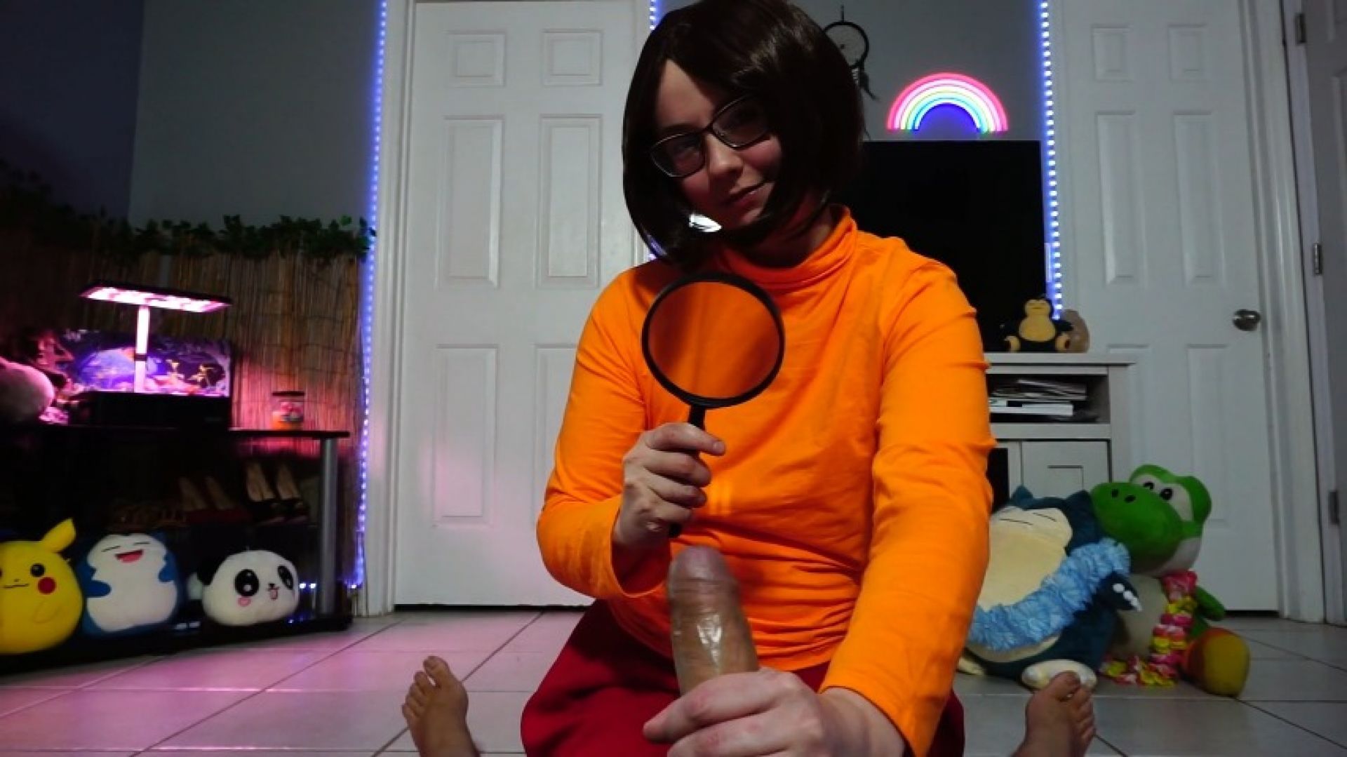 POV Velma Likes Thick Cock and Deep Creampie FT Syndica
