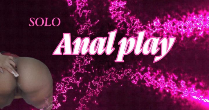 Anal play