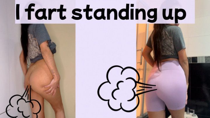 Farting while standing
