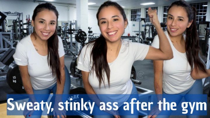 Sweaty, Stinky Ass After the Gym