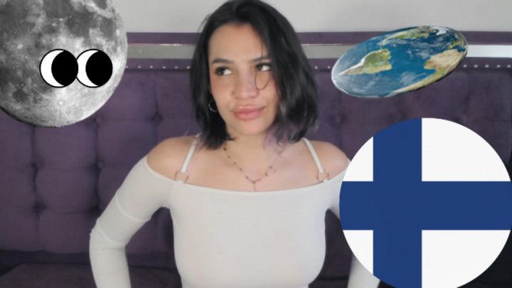 THE MOON IS SPYING ME