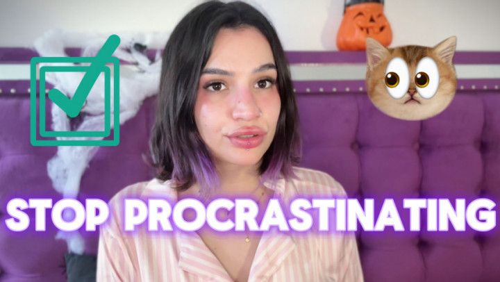 Stop procrastinating do THIS instead