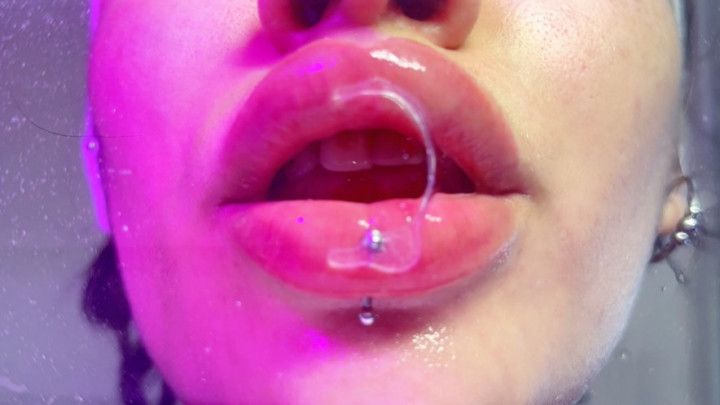 Big Mouth Drool &amp; Spit Sucking