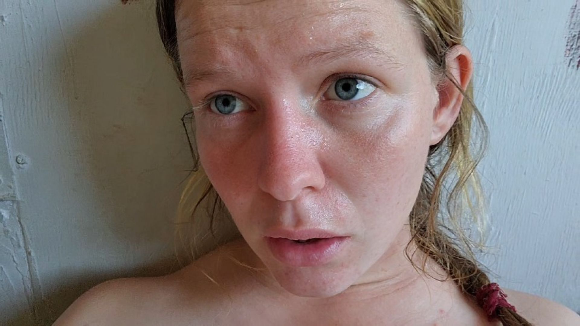 Free post workout hangout while I'm hot and sweaty