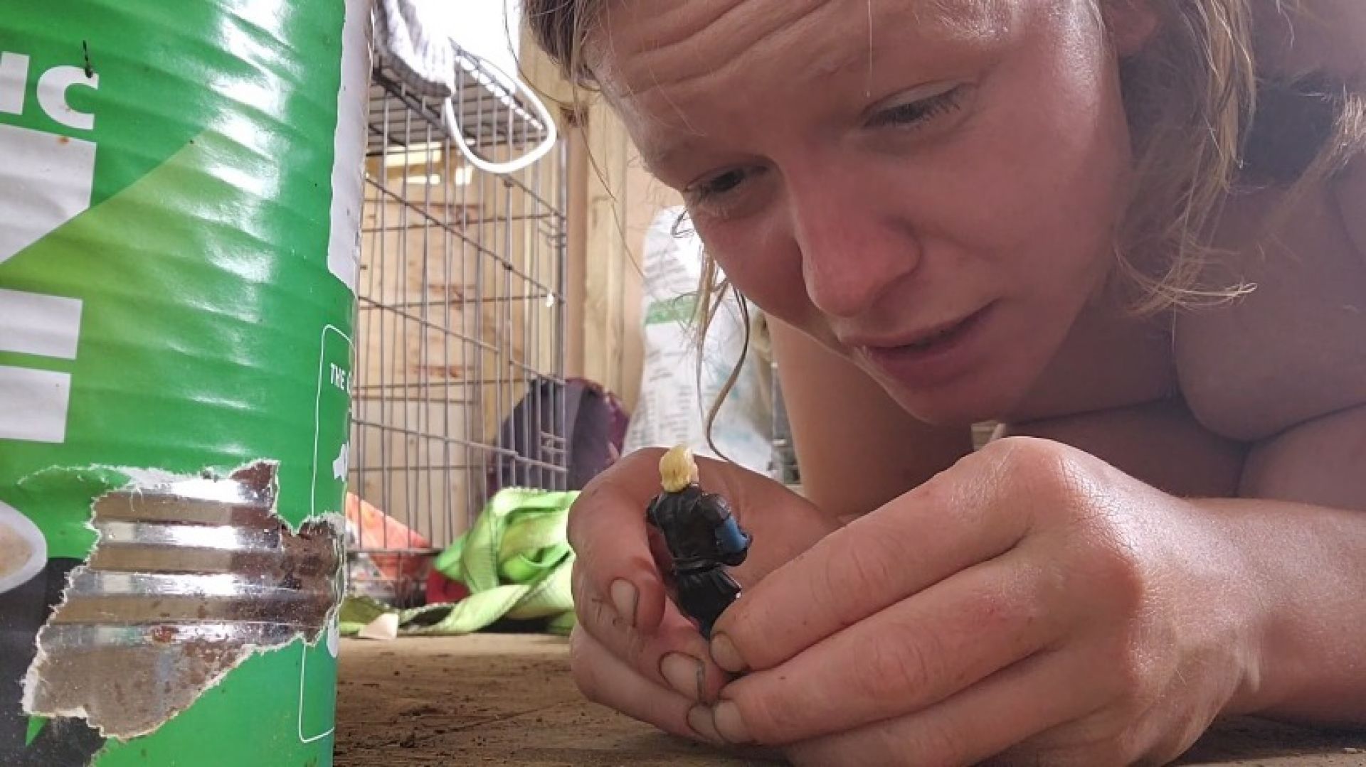 Giantess is obsessed with adorable teeny tiny pathetic l