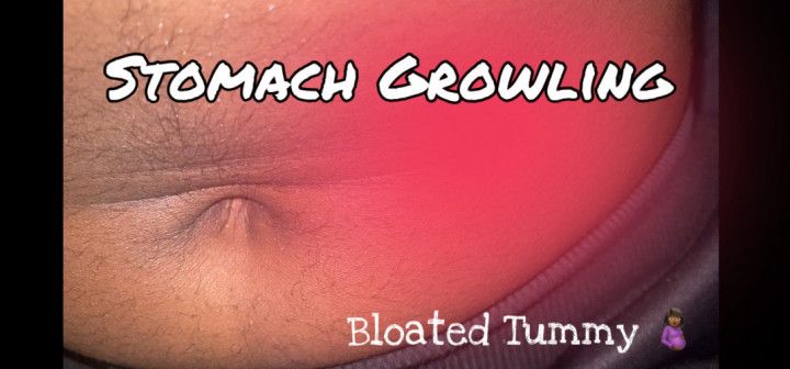 Bloated Belly Sounds Stomach Growling POV