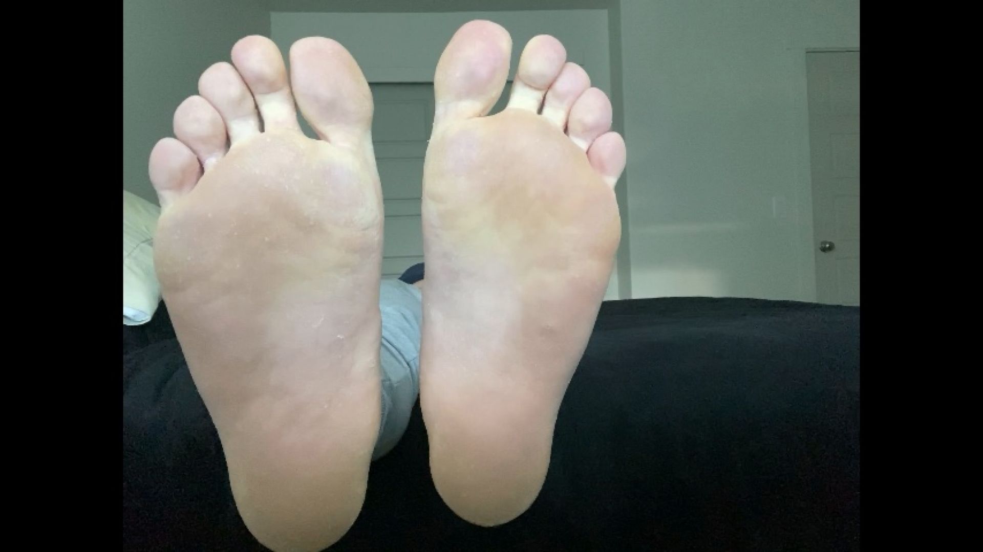 Male Feet Cleaning Instructions