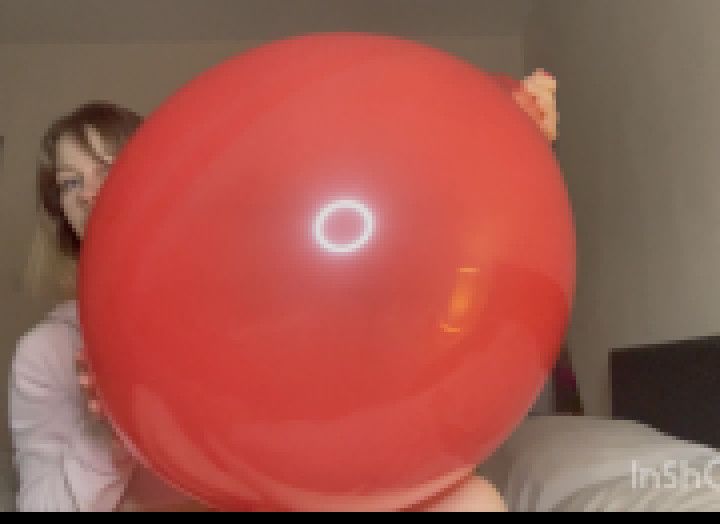 Blowing up used Cattex balloon!! Non Pop video