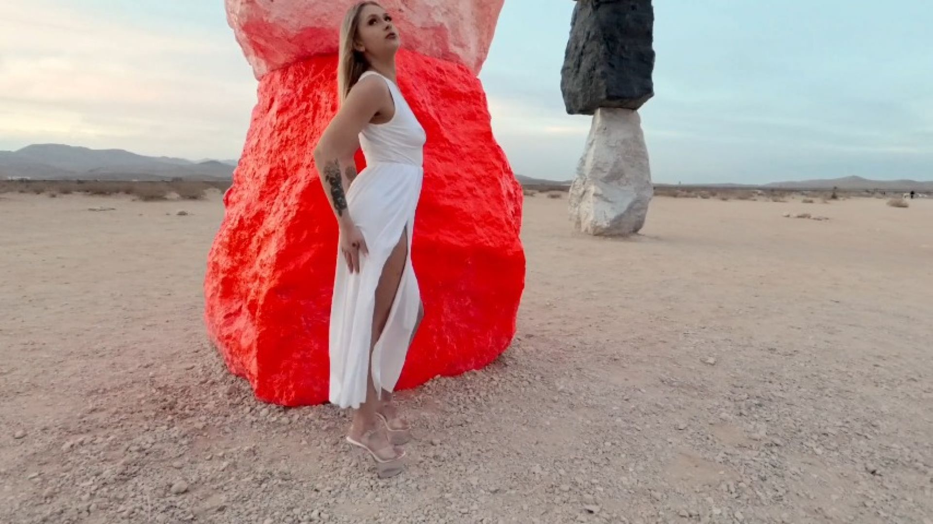 Pussy play at the mountains".. with Juliana Marie