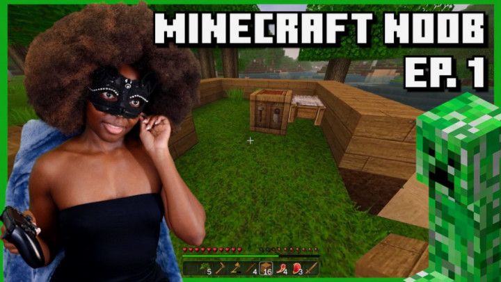 Minecraft Noob Ep. 1 Watch Me Play Solo For The First Time
