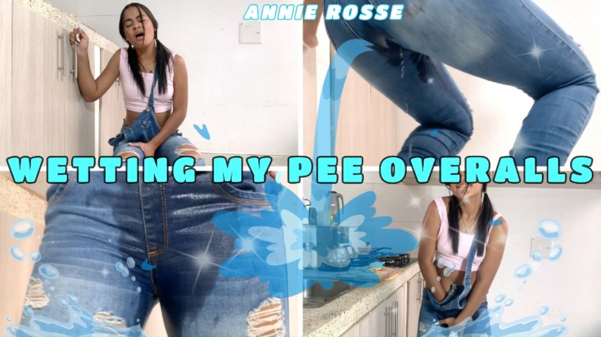 WETTING MY PEE OVERALLS