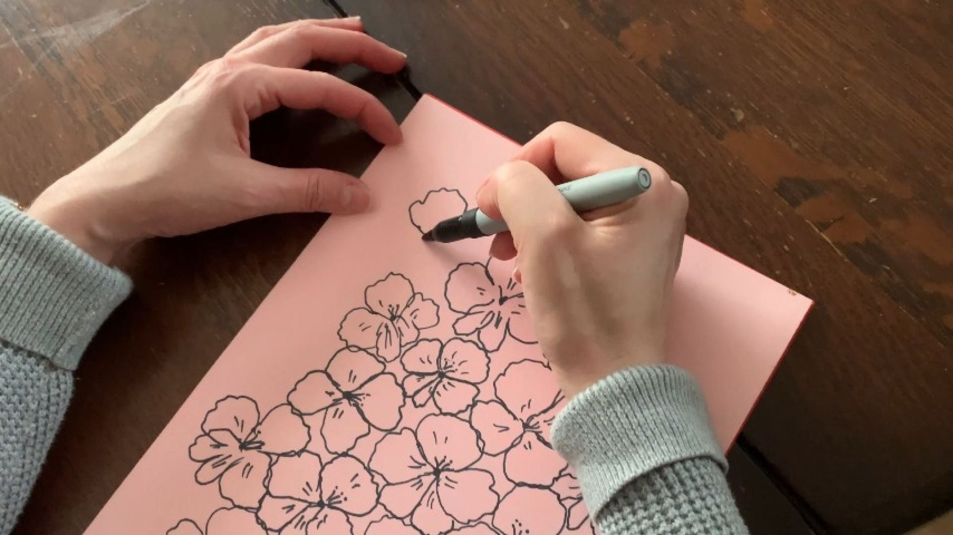 Drawing Pansies For You Part 2