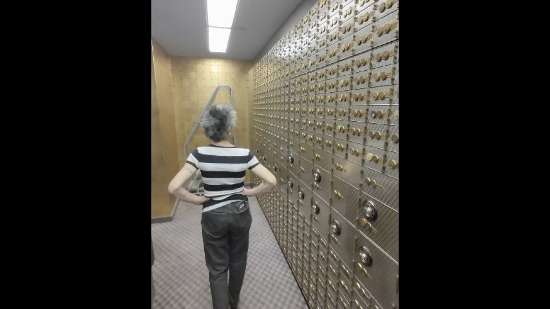 Our adventures in the bank vault downtown SFW