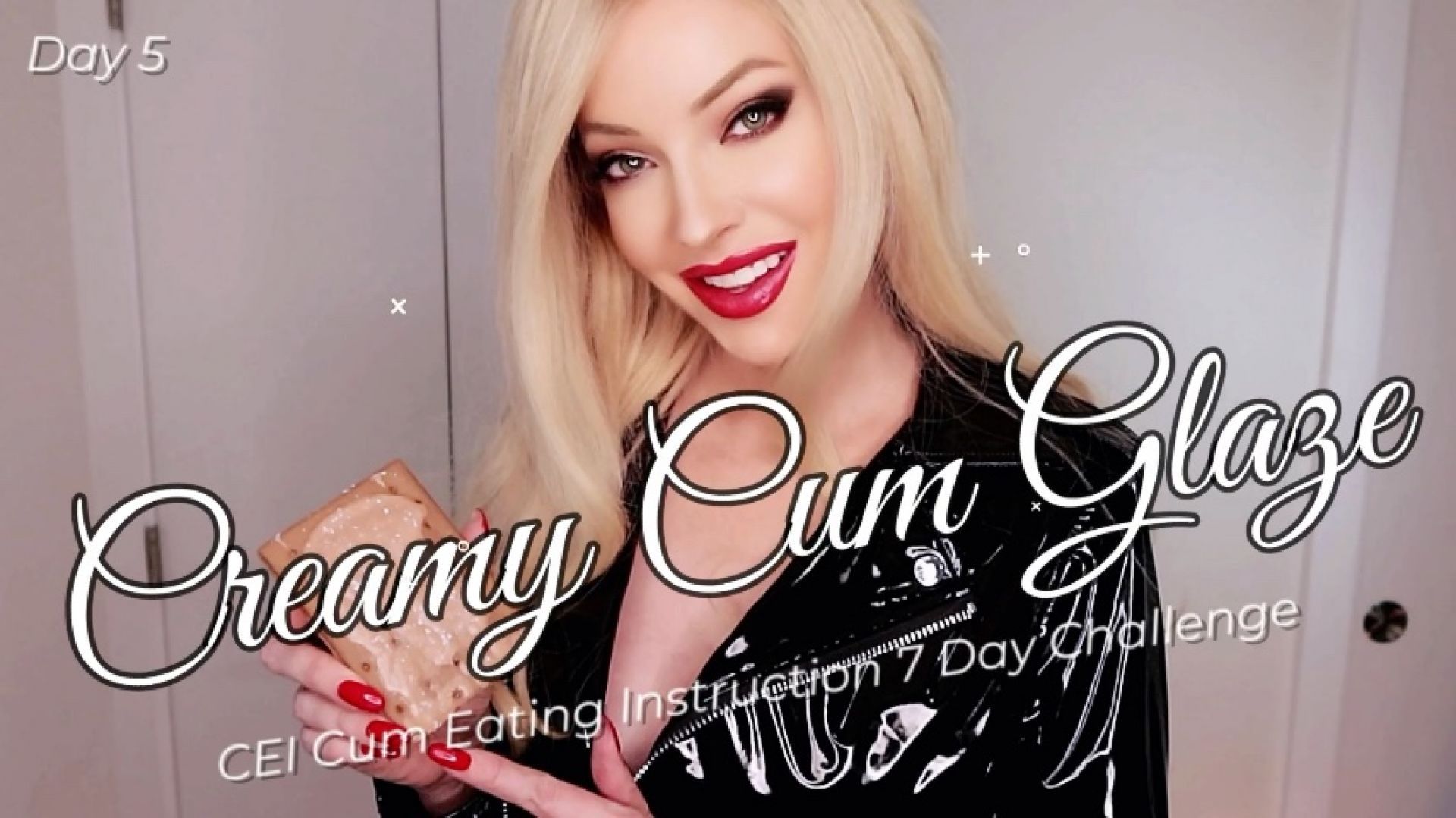 Creamy Cum Glaze CEI Cum Eating Instruction 7 Day Challenge