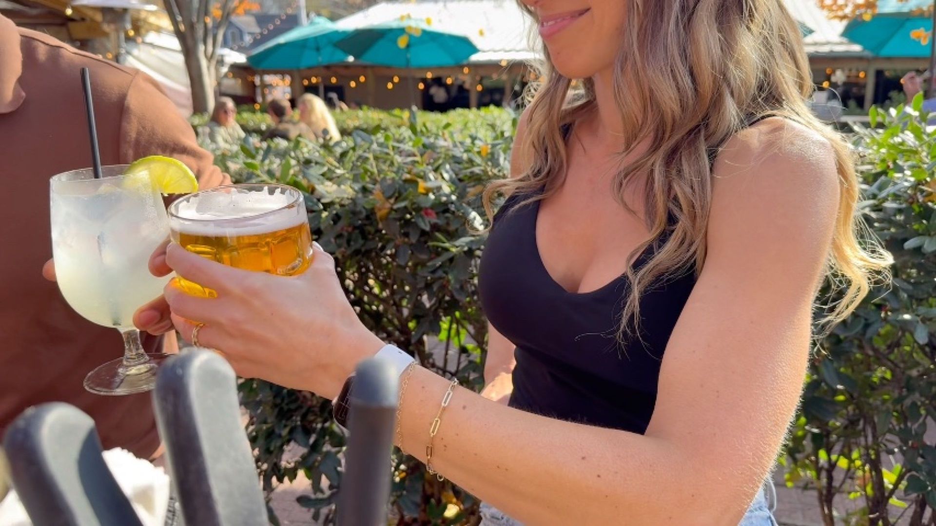 4-SFW Tribal and Rylee Outdoor Lunch Date