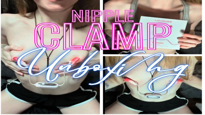 Gemini Vibrating Nipple Clamp Unbox &amp; Try Out