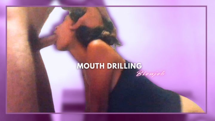 Mouth Drilling Rampage - Lucy Dar Gets Rough Face Fuck