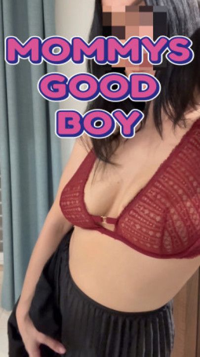 YOUR SUCH A GOOD BOY FOR step-MOMMY