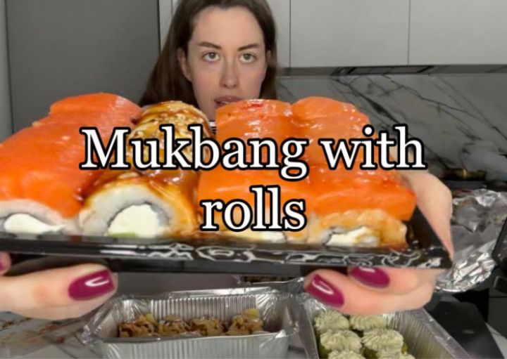 Asmr Mukbang with rolls