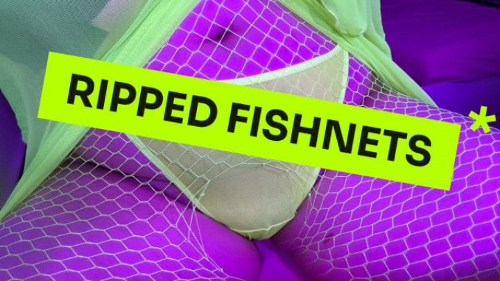 Neon fishnets