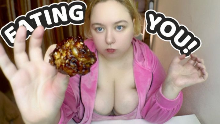 Eating Chicken Wings Vore Style