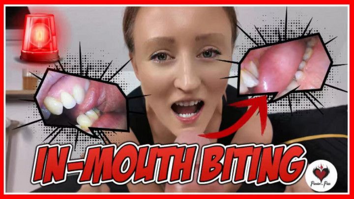 In-Mouth COCK BITING | A new perspective | Chewing