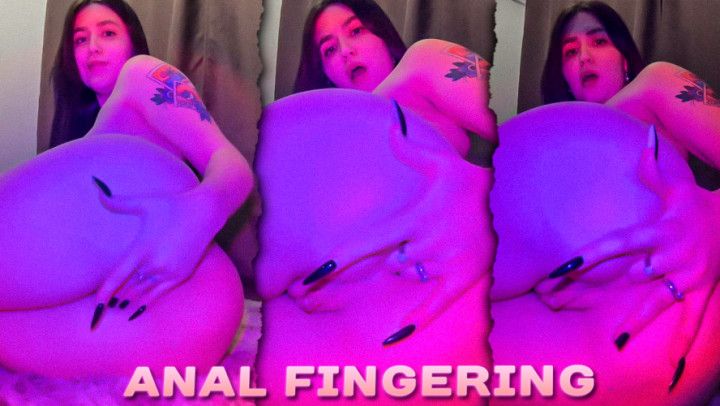 Naughty Fingers Playing With My Anal Hole