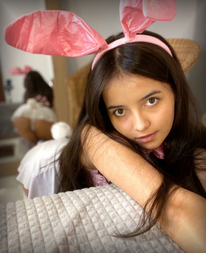 Bondage with my bunny costume