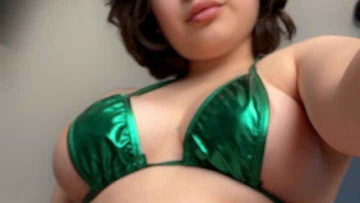 Strip tease in a Micro bikini