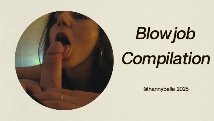 Exclusive Blowjob Compilation 4K - PART 1